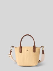 Henkeltasche aus Bast von Tommy Hilfiger Beige - 36