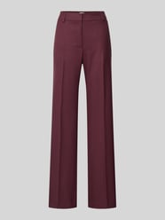 Straight fit stoffen broek met viscose van Jake*s Collection - 3