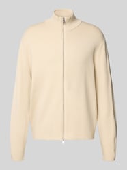 Strickjacke mit Zweiwege Reißverschluss von Selected - 11