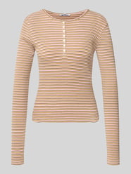 Slim Fit Langarmshirt aus reiner Baumwolle von REVIEW Pink - 30