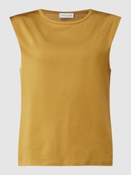 Top met viscose   van Karo Kauer Bruin - 39