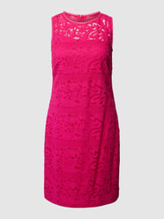 Kleid mit Häkelspitze von Lauren Ralph Lauren Pink - 42