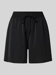 Szorty sportowe o kroju regular fit z tunelem model ‘FUA’ od PIECES - 19