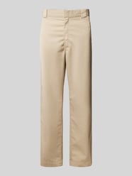 Straight Leg Hose mit Gürtelschlaufen Modell 'CRAFT PANT' von Carhartt Work In Progress Beige - 2