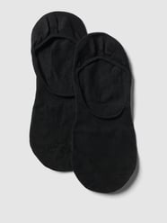 Füßlinge mit Label-Detail im 2er-Pack Modell 'Uni' von BOSS Schwarz - 1