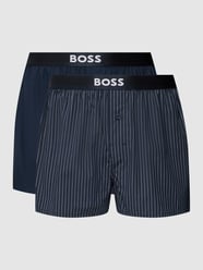 Boxershorts mit Logo-Bund im 2er-Pack von BOSS Blau - 6