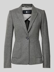 Blazer mit Reverskragen von Luisa Cerano Grau - 26