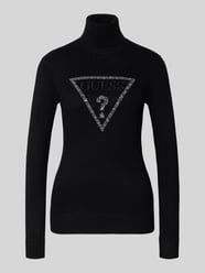Sweter z dzianiny z golfem model ‘MELANIE’ od GUESS - 33