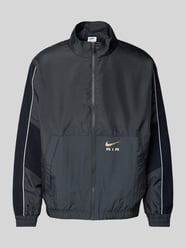 Sweatjacke mit Label-Print von Nike Grau - 8