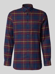 Regular fit vrijetijdsoverhemd met button-downkraag van Christian Berg Men Bordeaux - 18