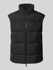 Daunenweste mit Strukturmuster von ARMANI EXCHANGE Schwarz - 45