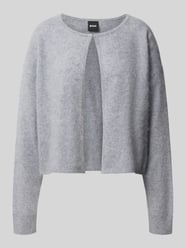 Strickjacke aus Wolle Kaschmir ohne Verschluss von BOSS - 29