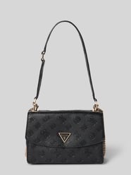Handtas met labelapplicatie model 'CRESIDIA II' van GUESS - 5