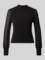 Strickpullover aus Viskose-Mix mit Stehkragen von zero - 44