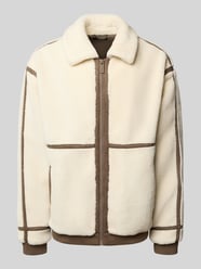 Sweatjack met ritssluiting van MCNEAL Beige - 24