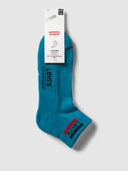 Socken mit Label-Details im 2er-Pack von Levi's® Türkis - 29
