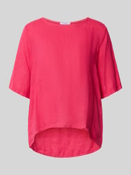 Relaxed Fit Leinenbluse mit 1/2-Arm Modell 'Pa44ulaa' von ZABAIONE - 3