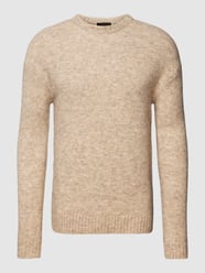 Strickpullover mit Rundhalsausschnitt Modell 'Freddy' von Drykorn Beige - 27