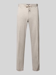 Spodnie o kroju slim fit z trokiem model 'Sake' od JOOP! COLLECTION - 4