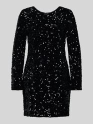 Nauwsluitende cocktailjurk met pailletten, model 'CONFIDENCE' van Only - 47