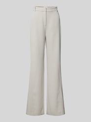 Wide Leg Stoffhose mit Gürtelschlaufen von Calvin Klein Womenswear Grau - 31