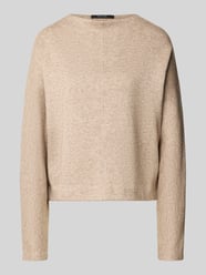 Pullover met overgeslagen mouwen model 'Garzel' van OPUS Beige - 38