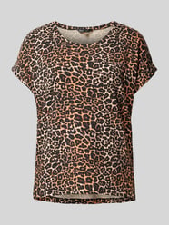 T-shirt o kroju regular fit z dodatkiem wiskozy m ‘MOSTER’ od ONLY - 18