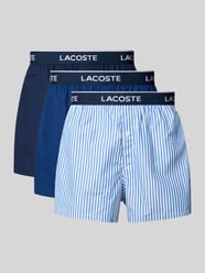 Boxer mit elastischem Logo-Bund im 3er-Pack von Lacoste - 4
