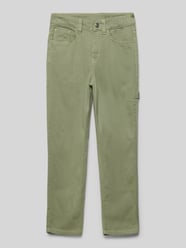 Relaxed Fit Hose aus reiner Baumwolle von Tom Tailor Grün - 16