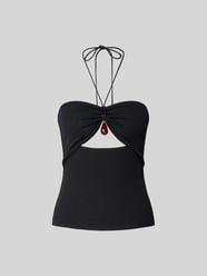 Neckholder-Top mit Zierstein von Nanushka - 31
