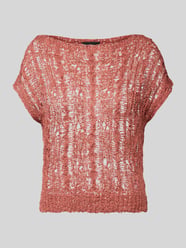 gebreid shirt met ronde hals van Marc Cain - 46