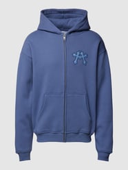 Oversized Sweatjacke mit Kapuze von Multiply Apparel Blau - 19