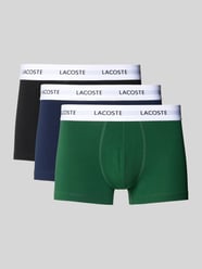 Trunks in set van 3 van katoenmix van Lacoste - 24