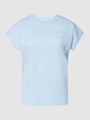T-Shirt aus Baumwolle Modell 'BLOOM' von Pepe Jeans Blau - 2