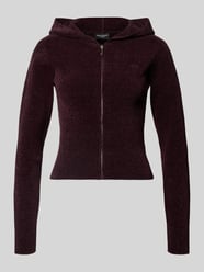 Sweatjack met capuchon model 'MAYA KNIT HOODIE' van Juicy Couture - 7