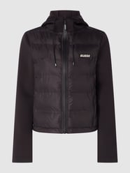 Steppjacke mit Kontrastärmeln Modell 'Dahlia' von Guess Activewear Schwarz - 20