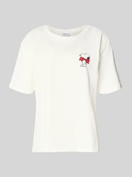 T-Shirt mit Motiv-Print und Rundhalsausschnitt von Jake*s Casual - 24