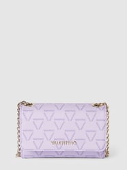 Torba na ramię z logo na całej powierzchni model ‘PRETTY LOGO CLUTCH’ od VALENTINO BAGS Fioletowy - 19