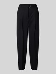 Broek met persplooien en riem, model 'ELAINE PLEAT' van Cambio - 11