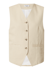 Weste mit Hanf-Anteil  von Marc O'Polo Denim Weiß - 35