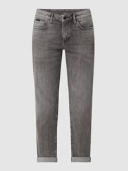 Boyfriend fit jeans met stretch, model 'Kate'  van G-Star Raw Grijs / zwart - 15