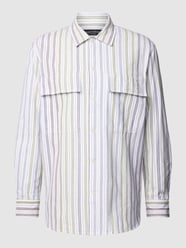 Relaxed Fit Freizeithemd mit aufgesetzten Brusttaschen von Marc O'Polo Weiß - 22