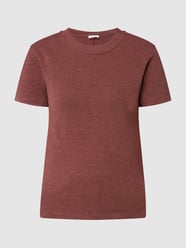 T-shirt van katoen, model 'Sonoma' van American Vintage Bruin - 7