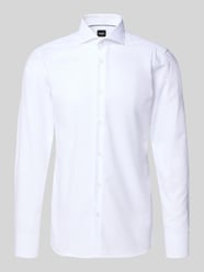 Slim Fit Businesshemd aus reiner Baumwolle Modell 'HANK' von BOSS - 37