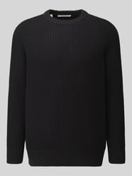 Regular Fit Pullover aus reiner Baumwolle Modell 'BRAUN' von Selected - 6