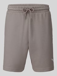 Relaxed Fit Sweatshorts aus Baumwoll-Mix 'ESS ELEVATED' von PUMA Performance Beige - 10