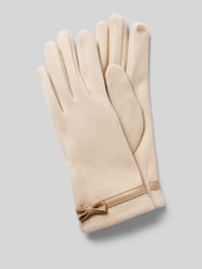 Handschuhe mit Schleifen-Detail von EEM Beige - 9