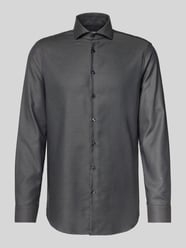Regular fit zakelijk overhemd met knoopsluiting van SEIDENSTICKER REGULAR FIT - 48