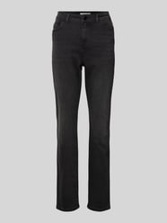 Slim Fit Jeans mit Paillettenbesatz von Christian Berg Woman - 5