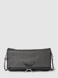 Pochette mit Ziersteinbesatz von Zadig & Voltaire Schwarz - 6